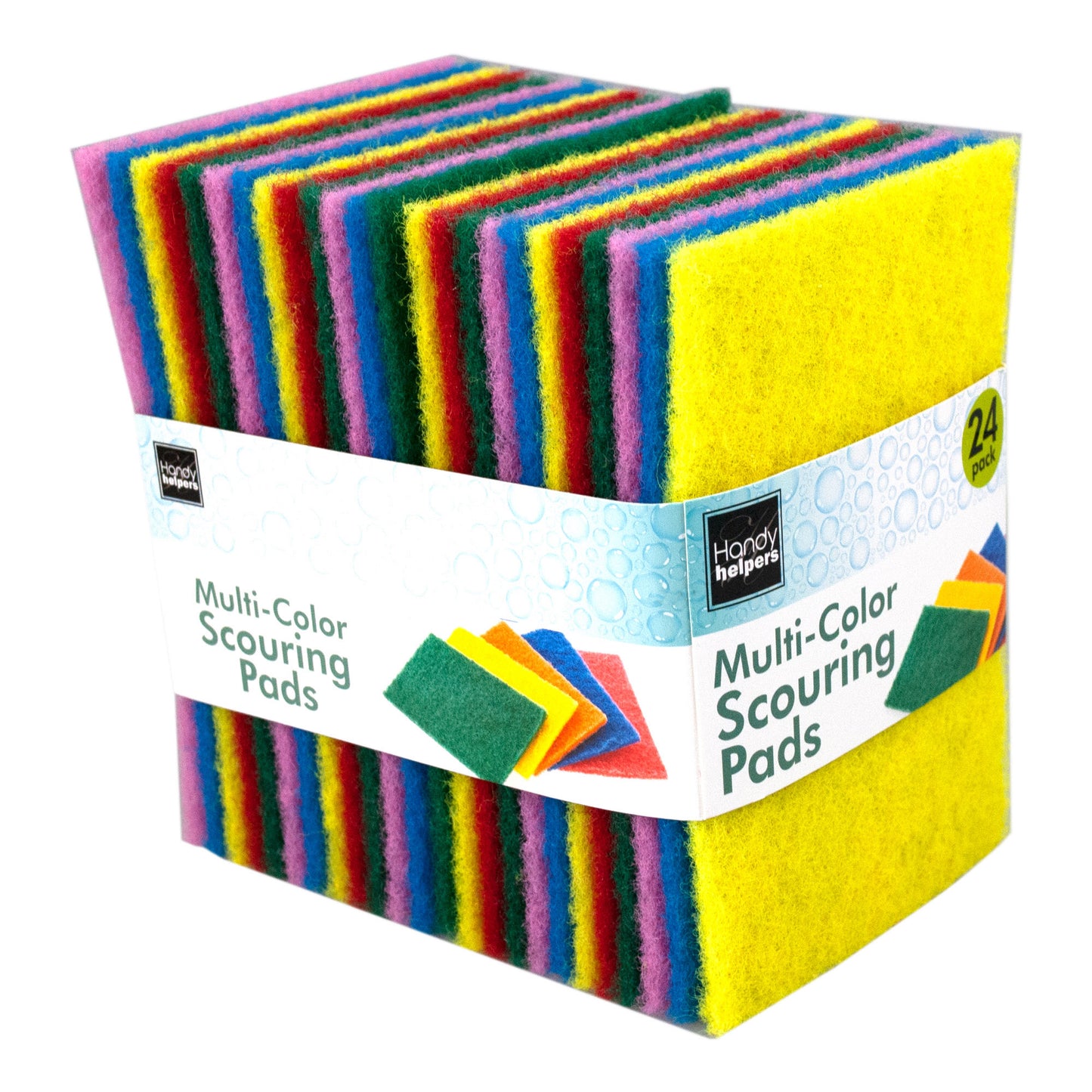 multi-purpose scouring pads - 24 pack -- 13 per box