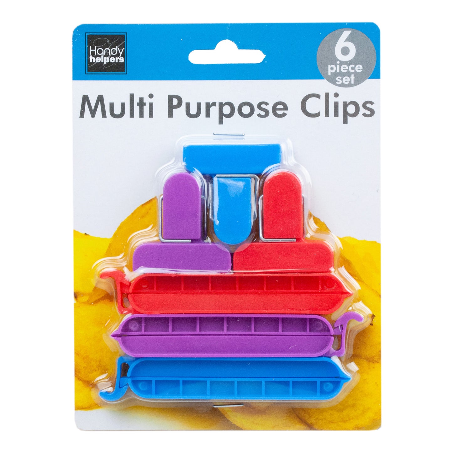 bag clips - 6 pack -- 25 per box