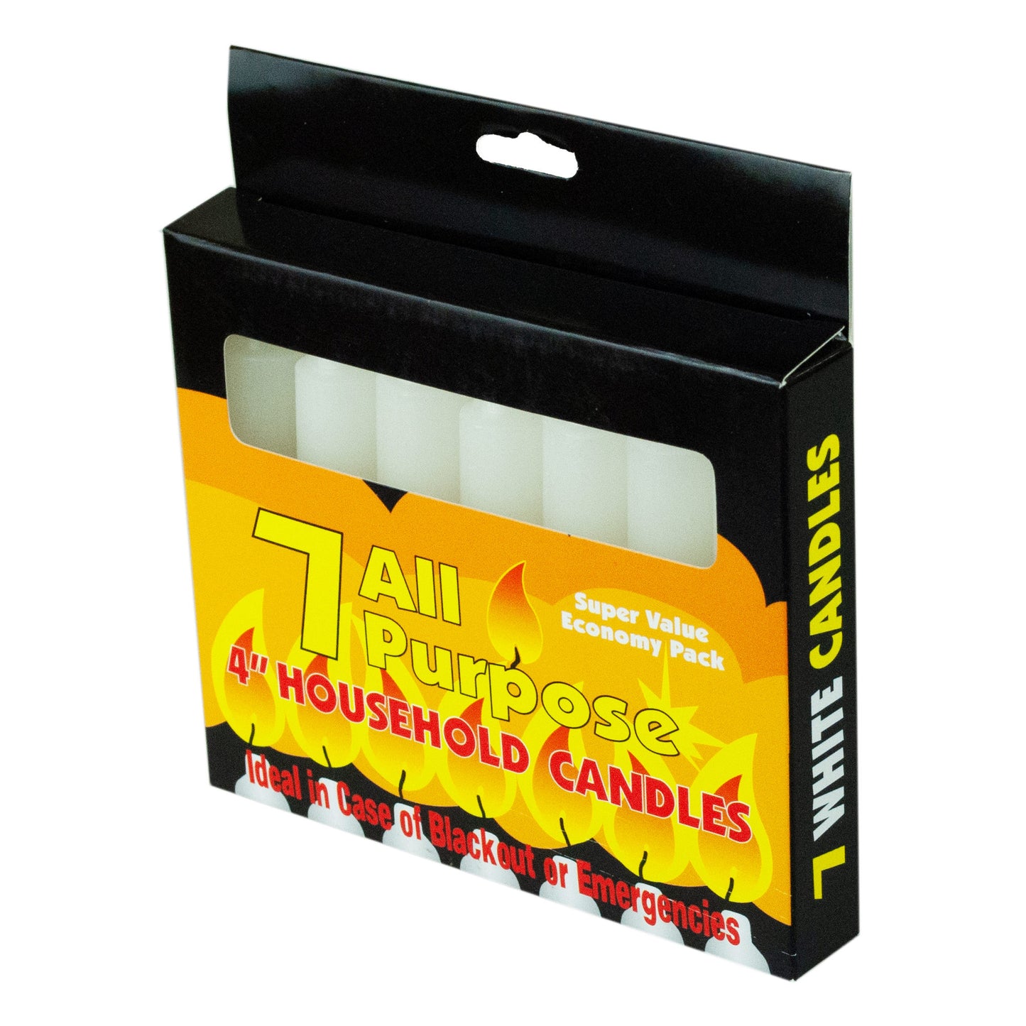 4 all-purpose candles - 7 pack -- 40 per box