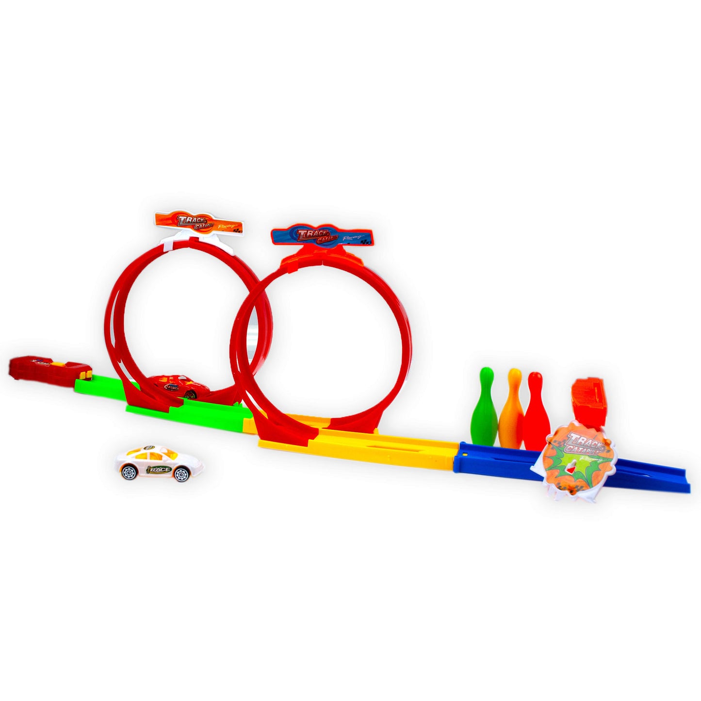 race car launchers and track -- 5 per box