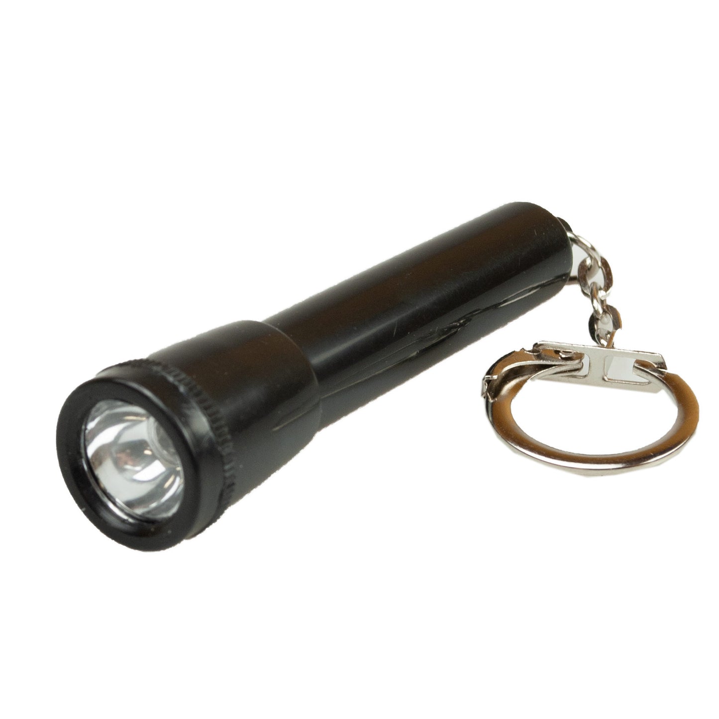black flashlight with key chain - -- 100 per box