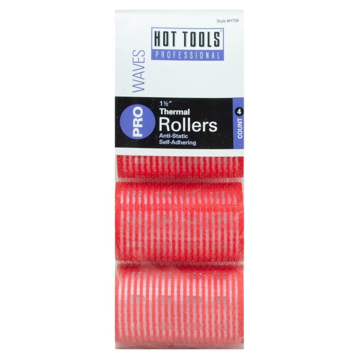 1 1/2 inch thermal rollers - 24 pack - -- 24 per case