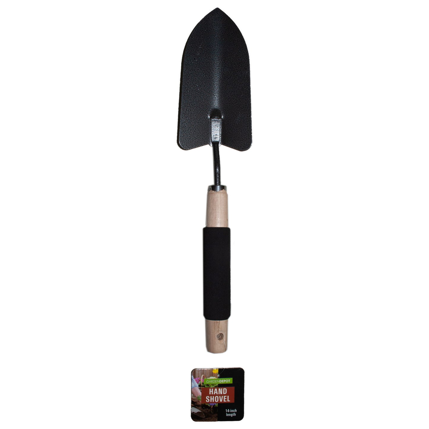 small garden shovels with wooden handle -- 17 per box