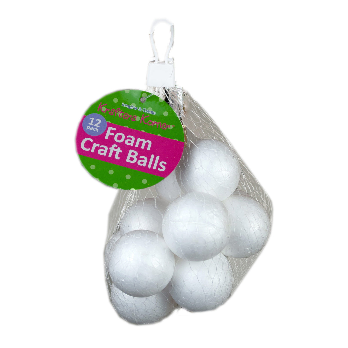 foam craft balls - -- 45 per box