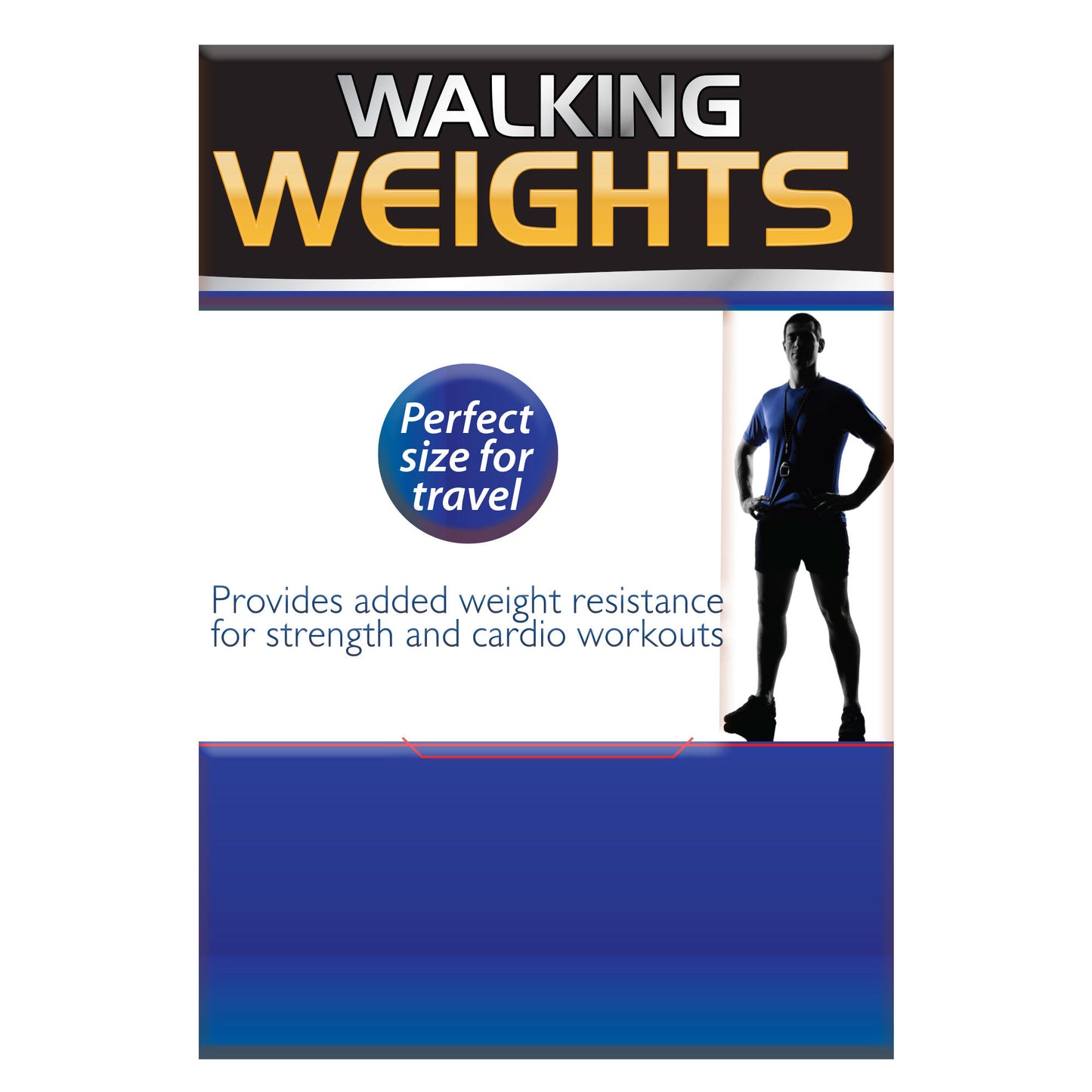 walking weights - 2lb - - -- 5 per box