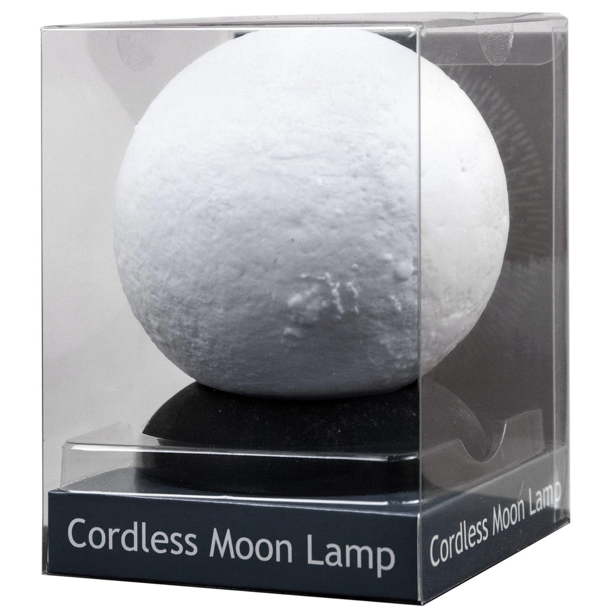 cordless mini moon lamp - 3d printed surface - bulk -- 6 per box