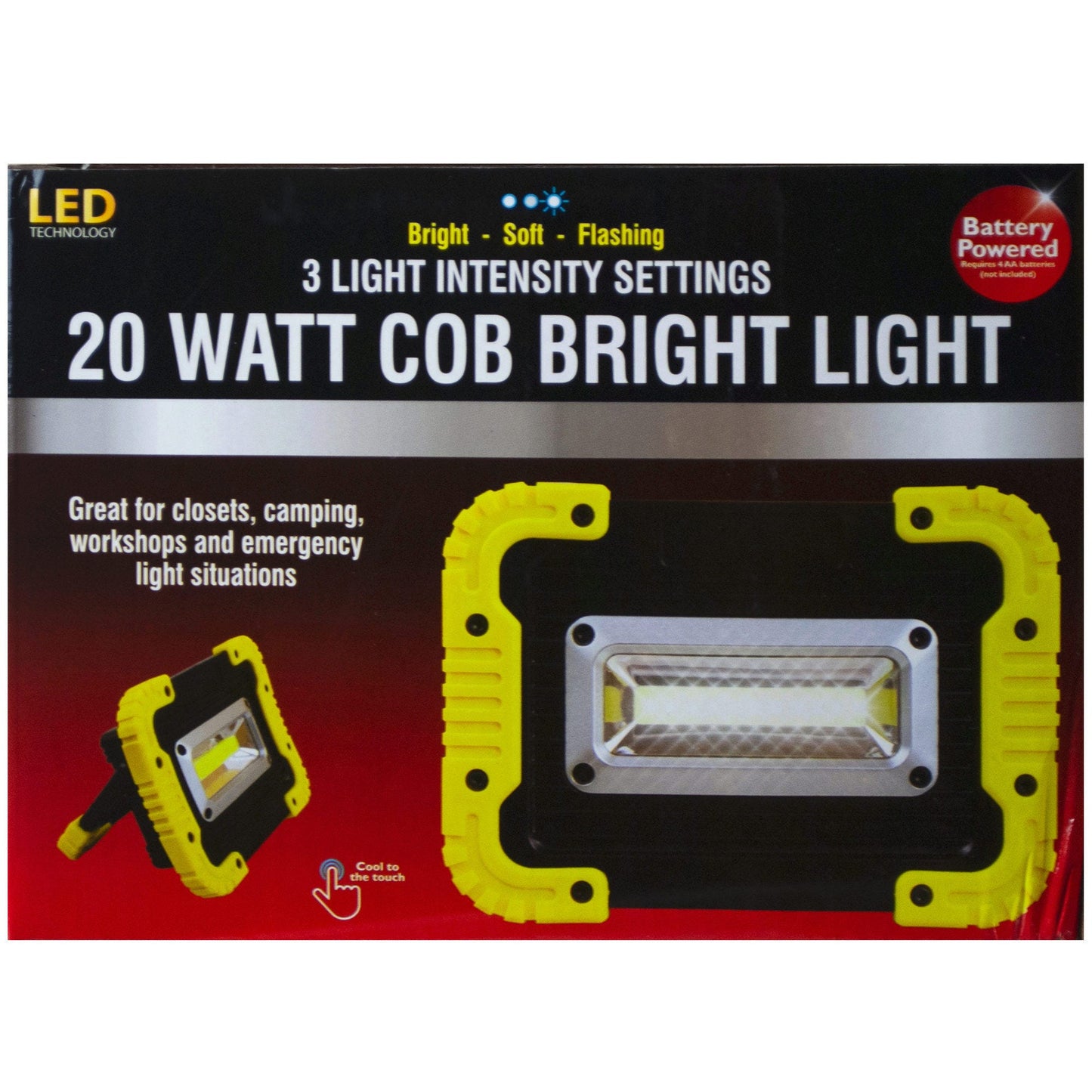 20 watt cob bright lights - - -- 4 per box