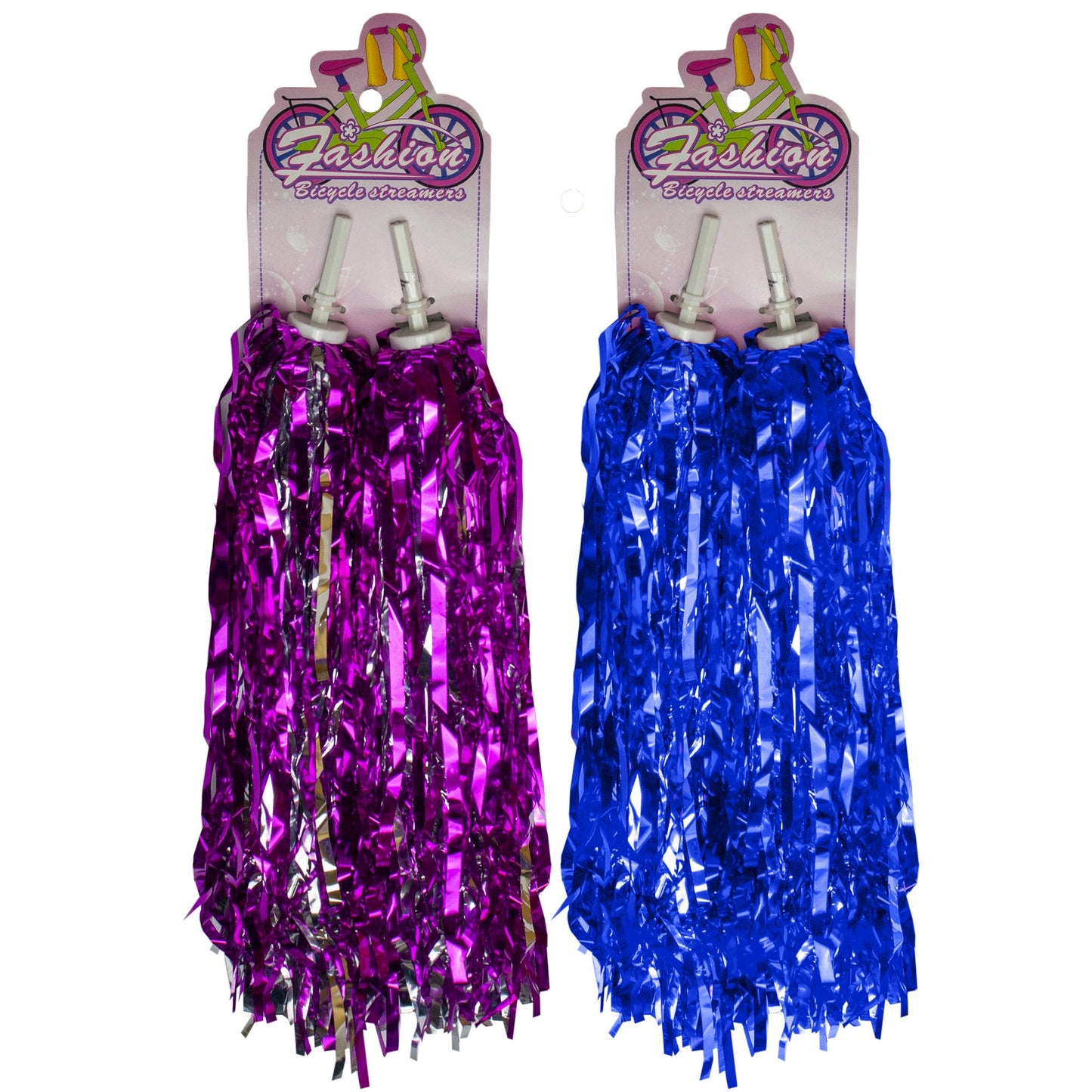 bicycle streamers in assorted colors -- 56 per box