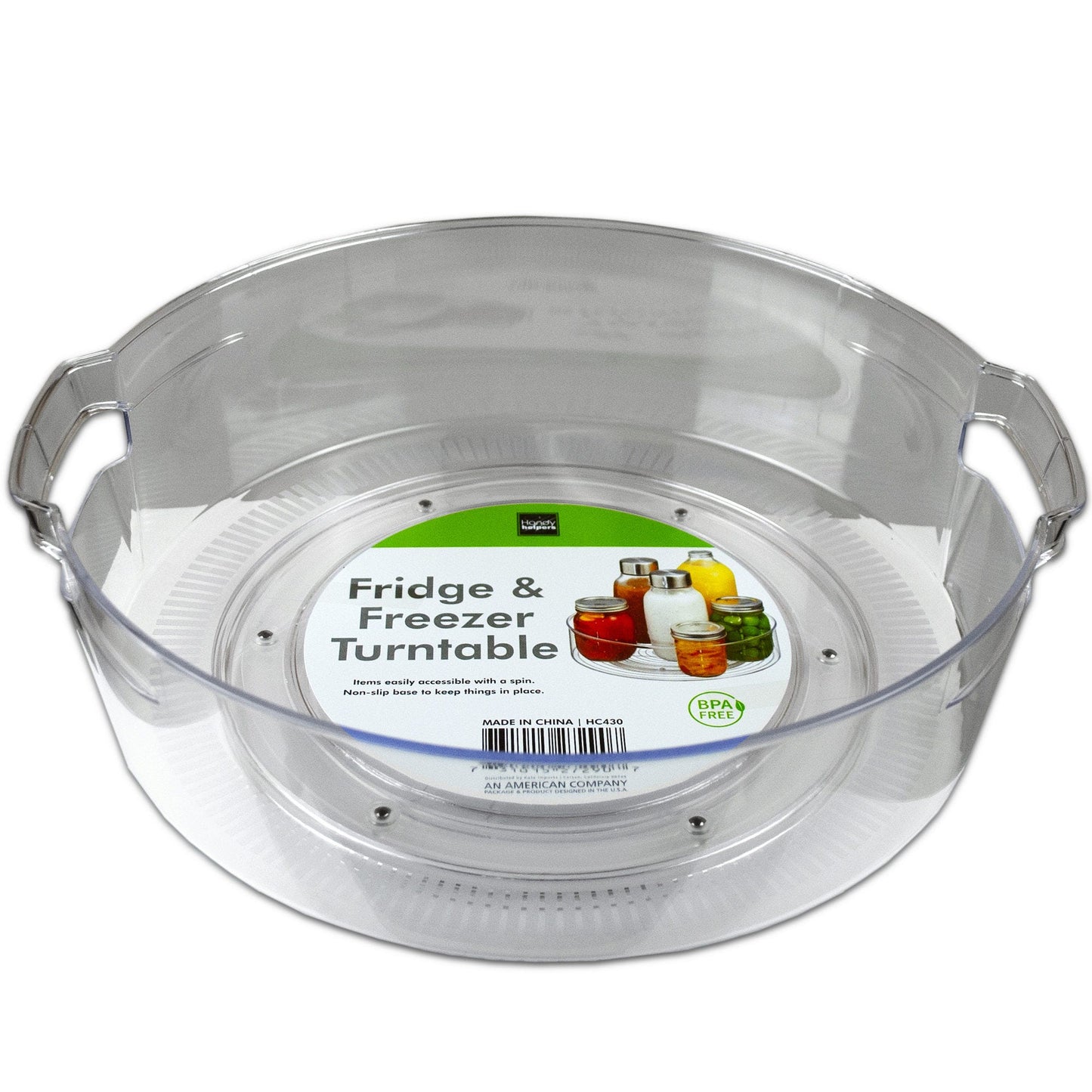 plastic fridge & freezer turntable -- 6 per box
