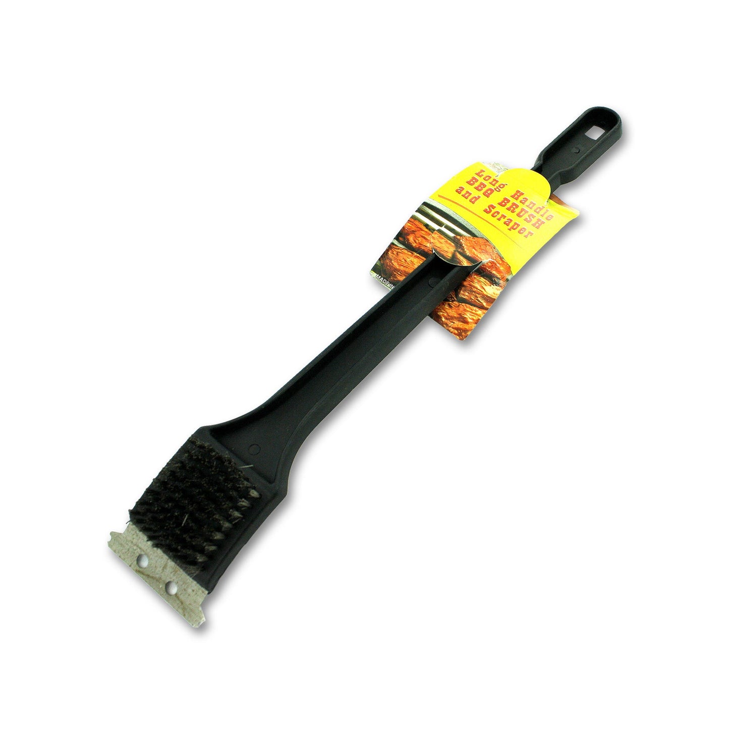 barbecue brush & scraper -- 24 per box