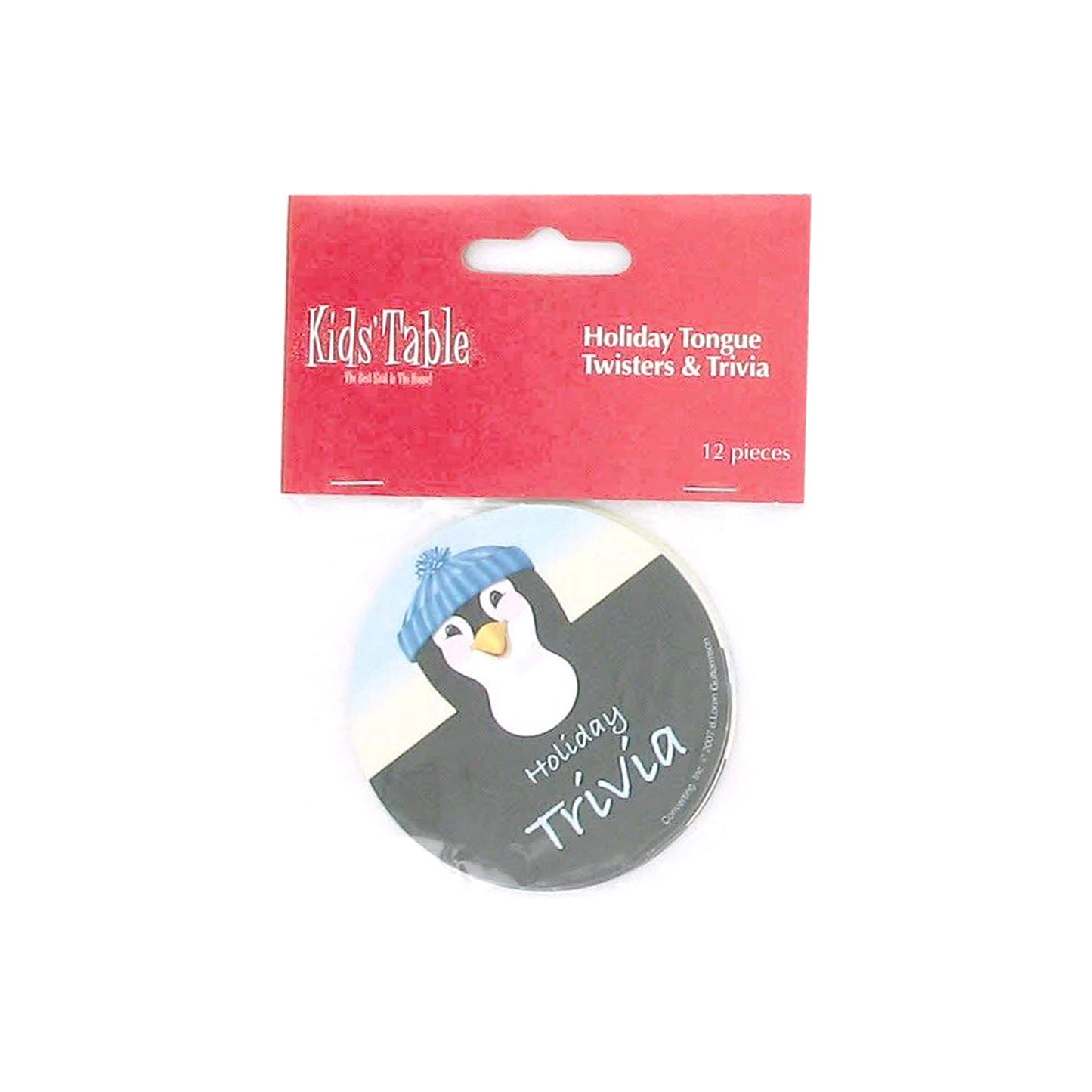 penguin tongue twisters & trivia - holiday fun -- 166 per box