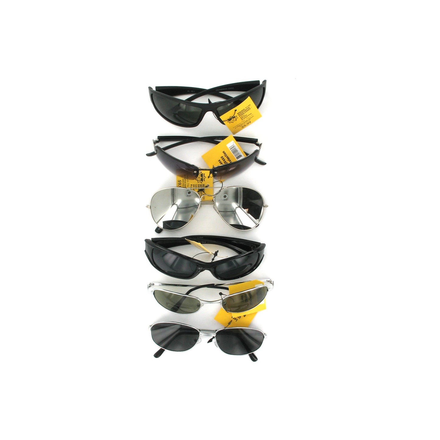 bulk sunglasses - assorted styles -- 19 per box