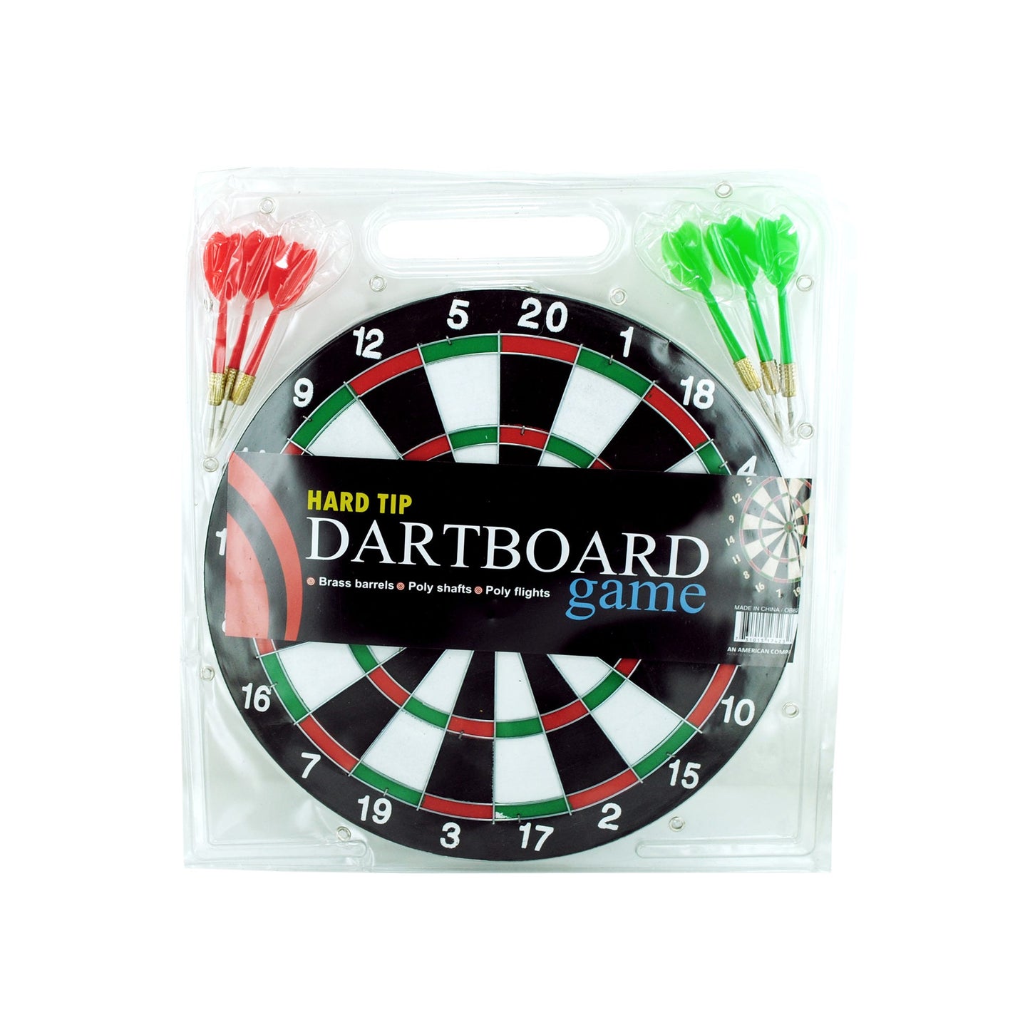 dartboard game with hard tip darts -- 7 per box