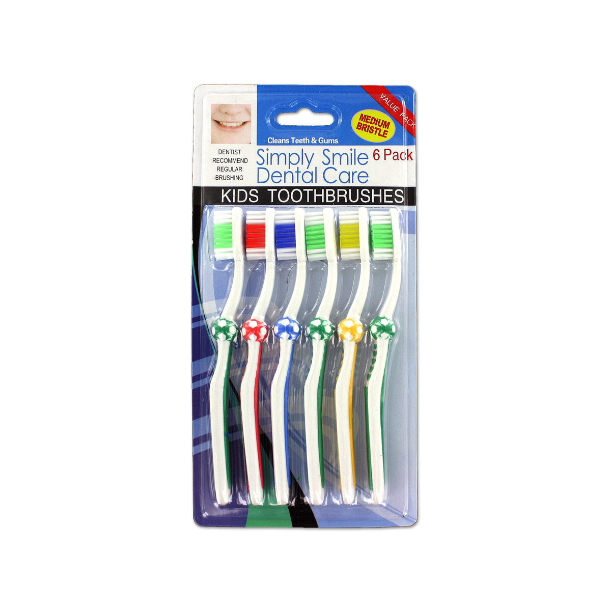 children's soccer toothbrushes - -- 28 per box