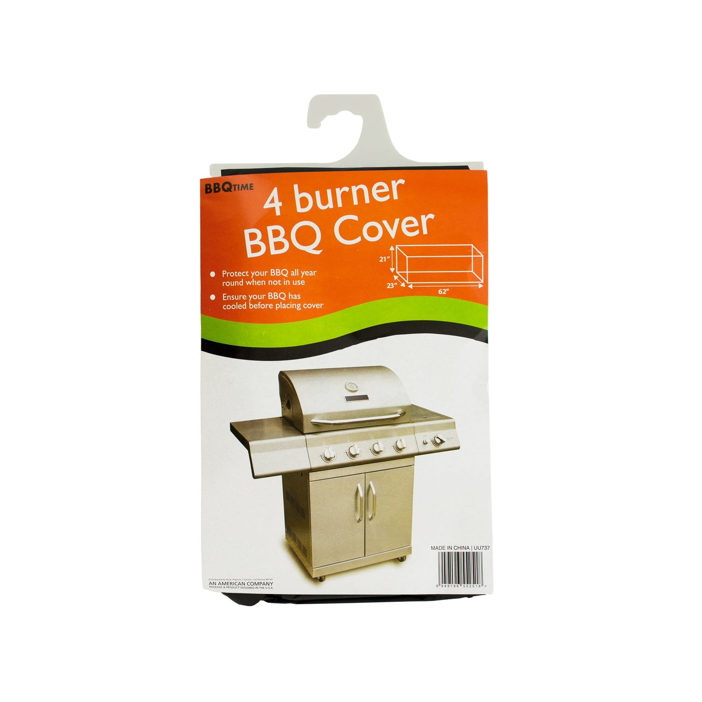 4 burner bbq grill cover - durable -- 10 per box
