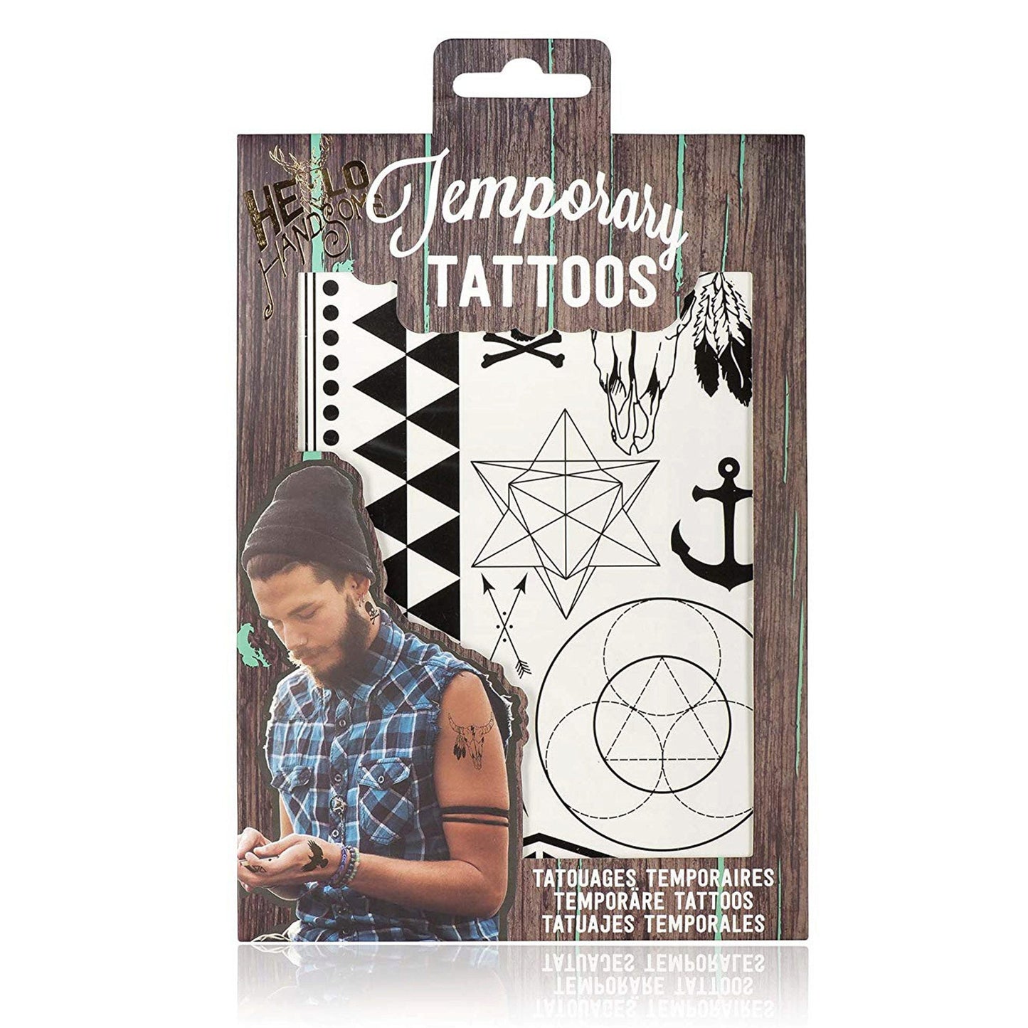 hello handsome tattoos - -- 71 per box