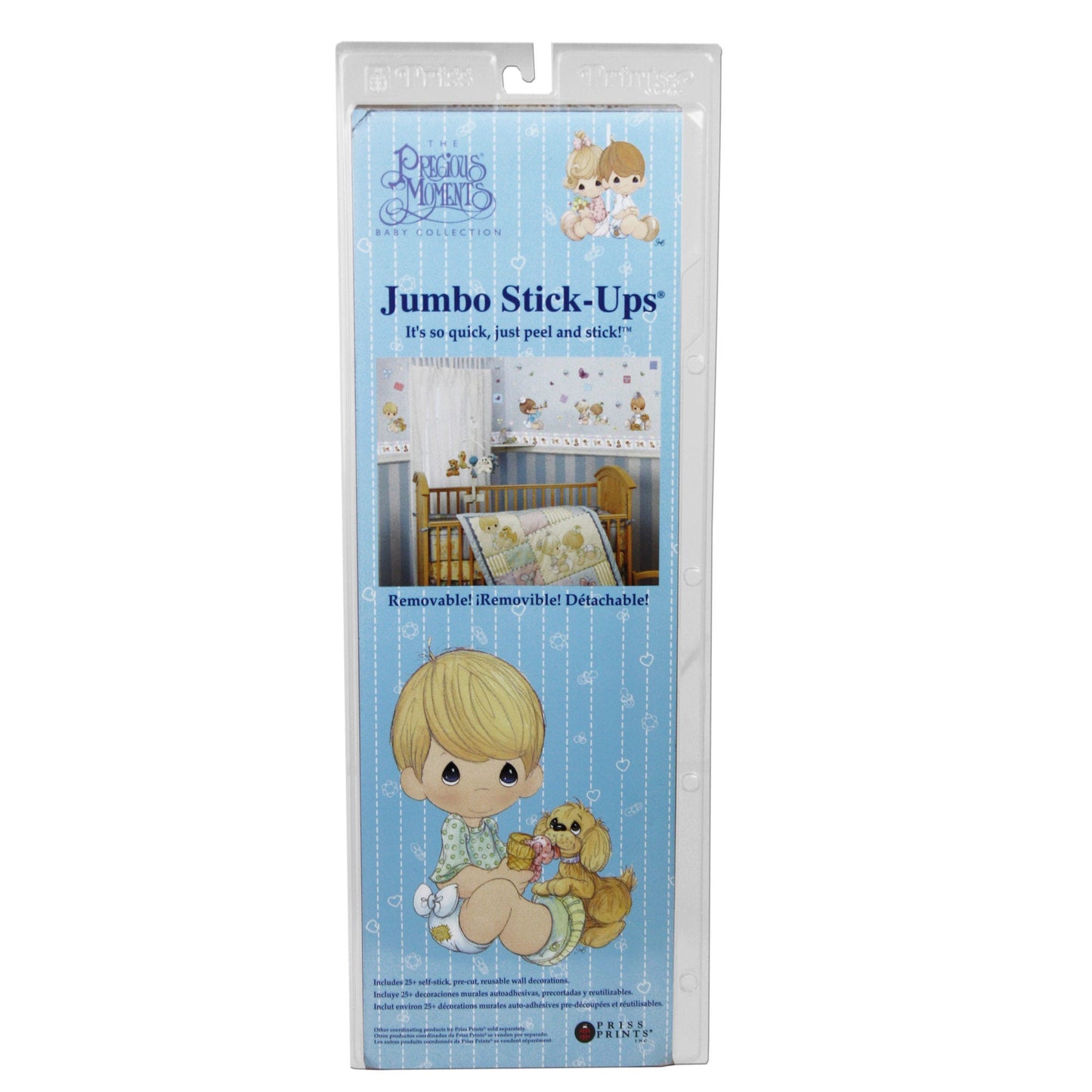 precious moments jumbo wall decor stickers - - -- 6 per case
