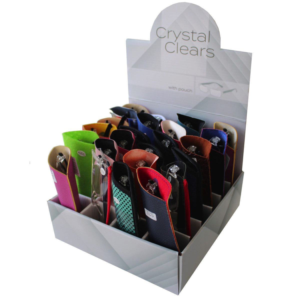 lucite reading glasses - -- 23 per box