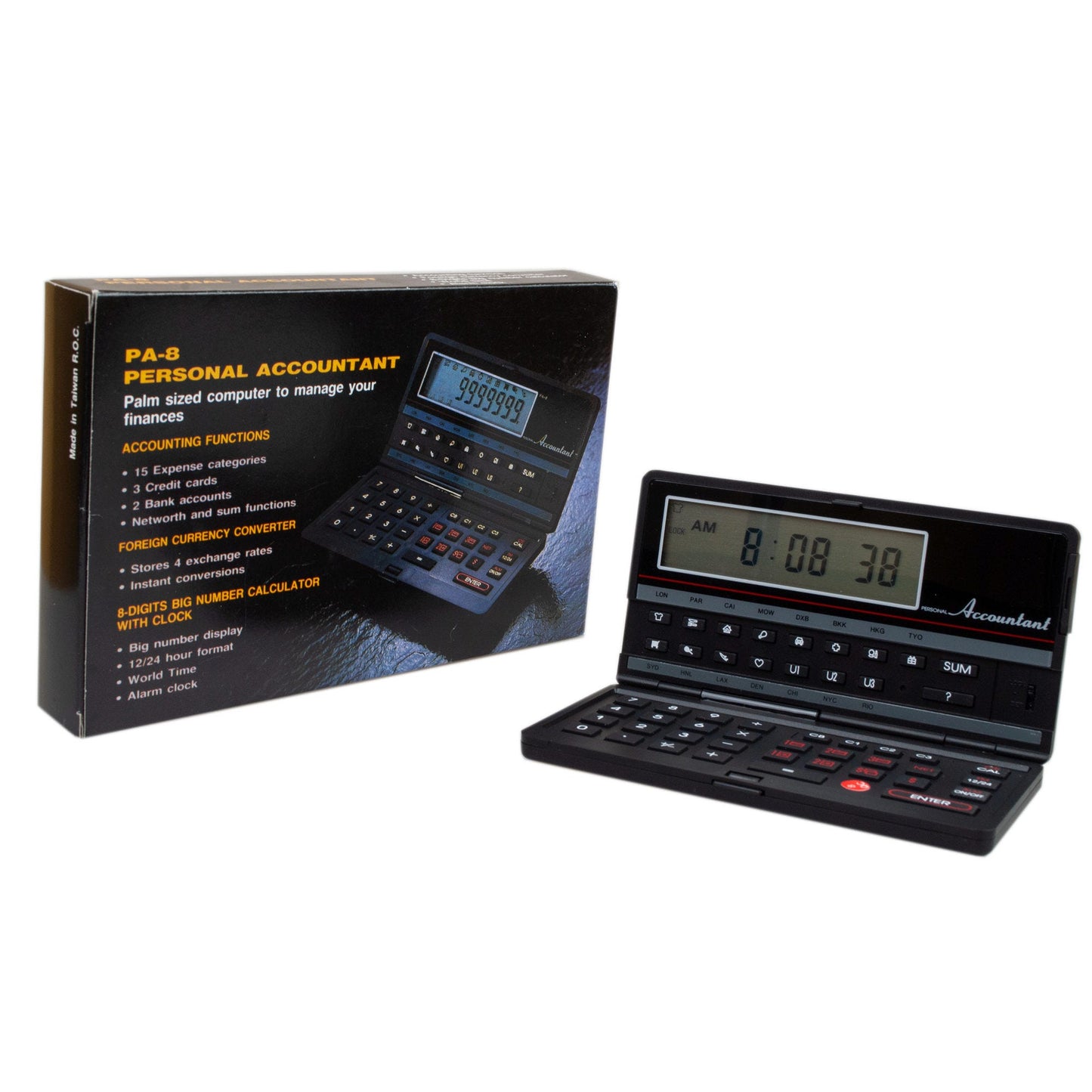 flip open personal accountant calculator - - -- 25 per box