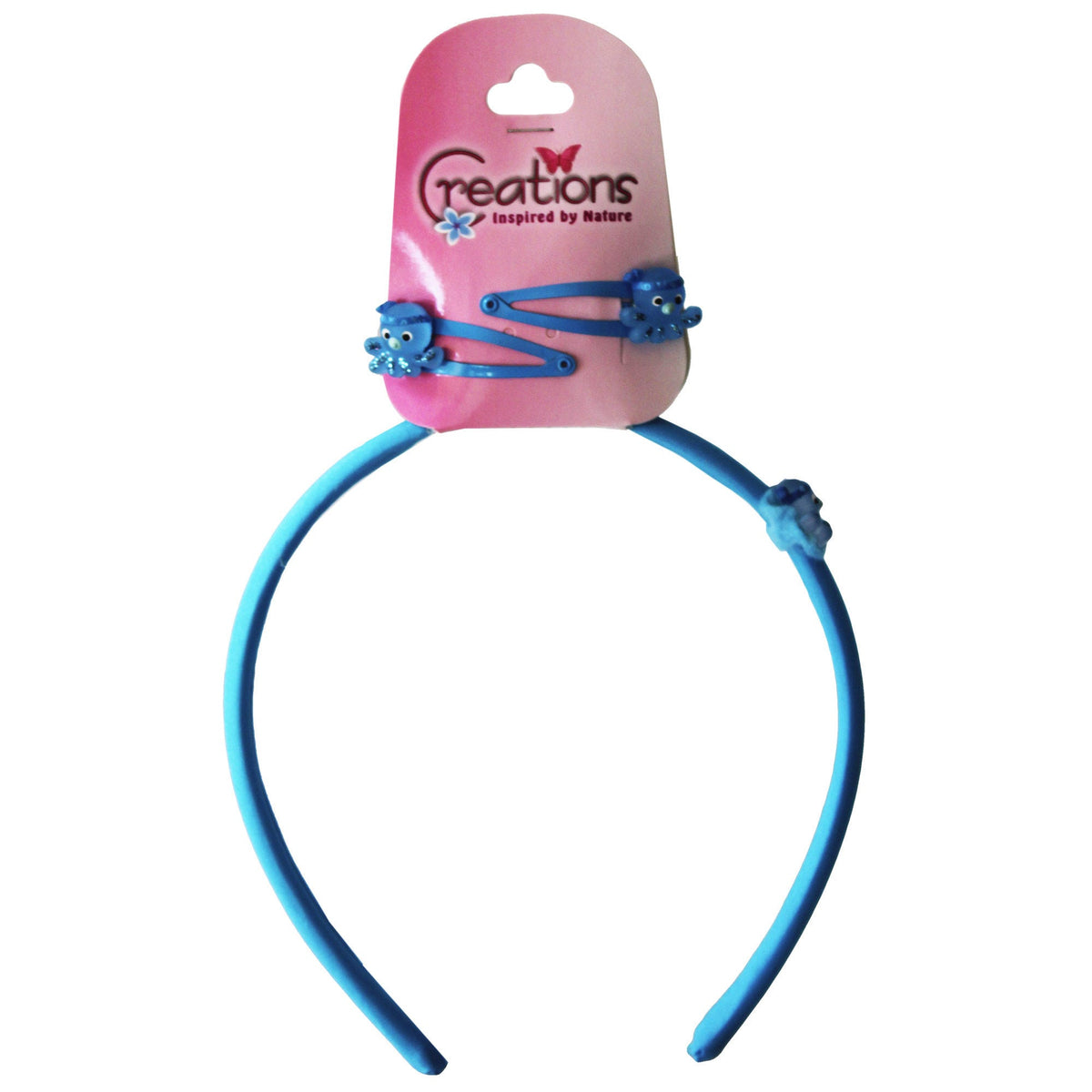 octopus themed headband & clips set - 3 piece -- 86 per box