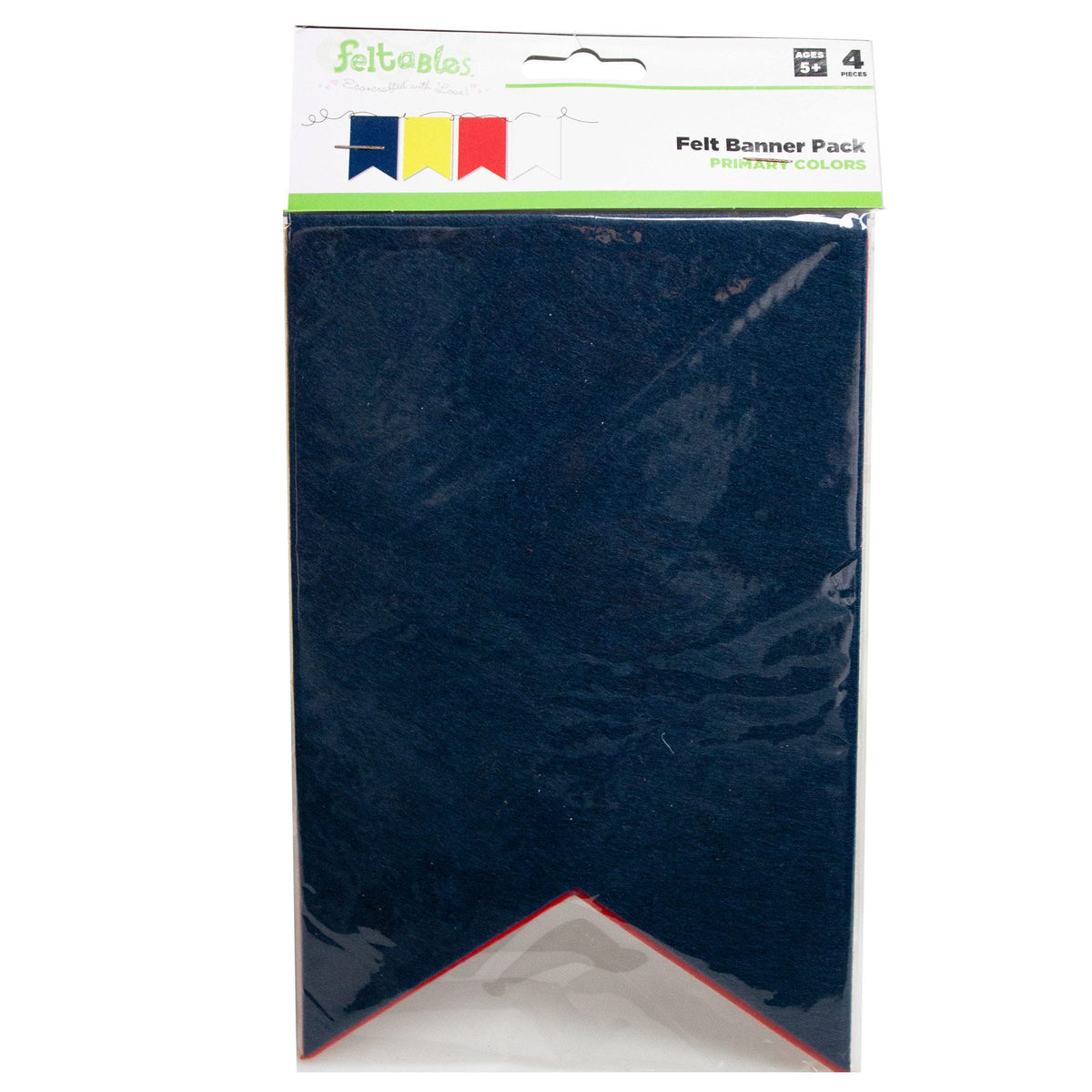 felt fish tail banner pieces -- 86 per box