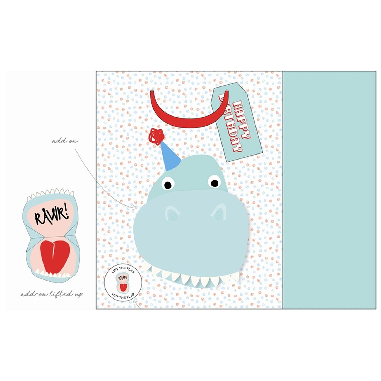 dinosaur gift bags - -- 48 per case