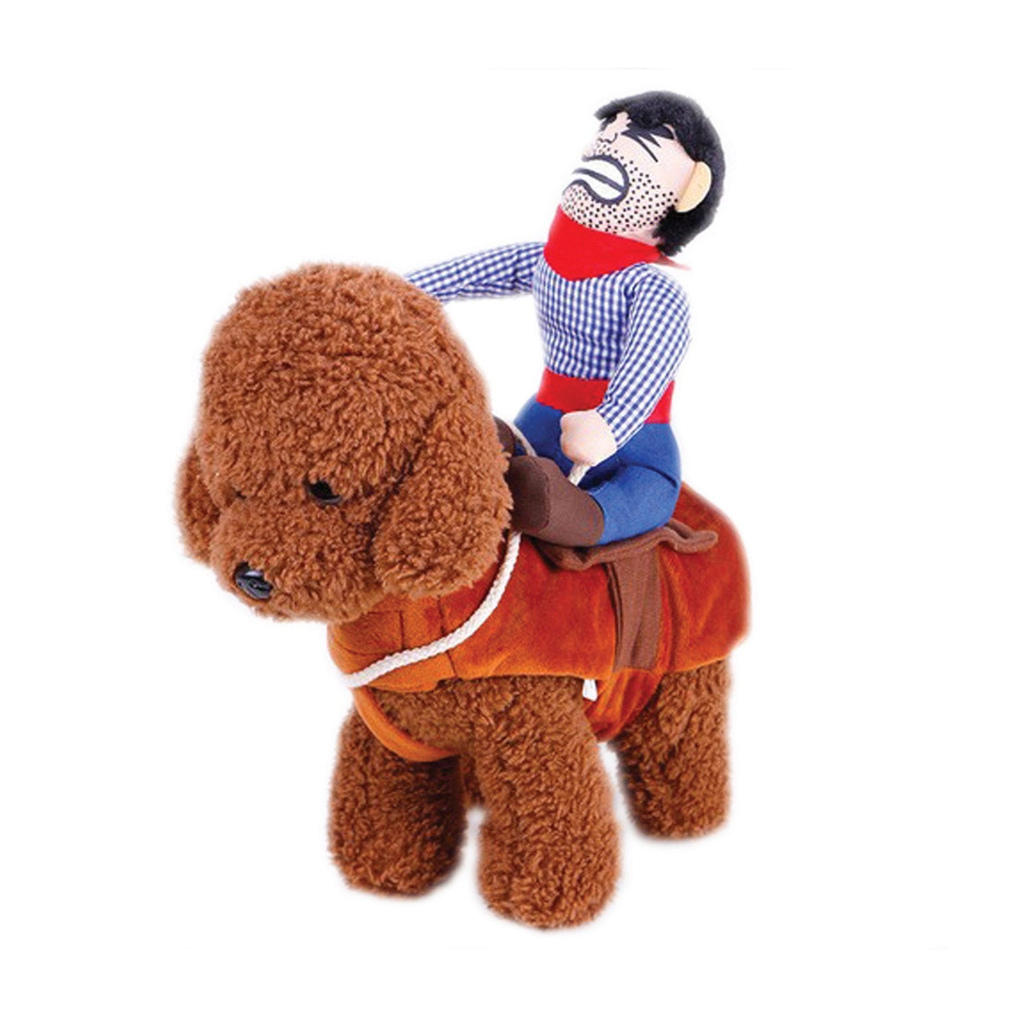 horse riding cowboy pet costume - -- 3 per box