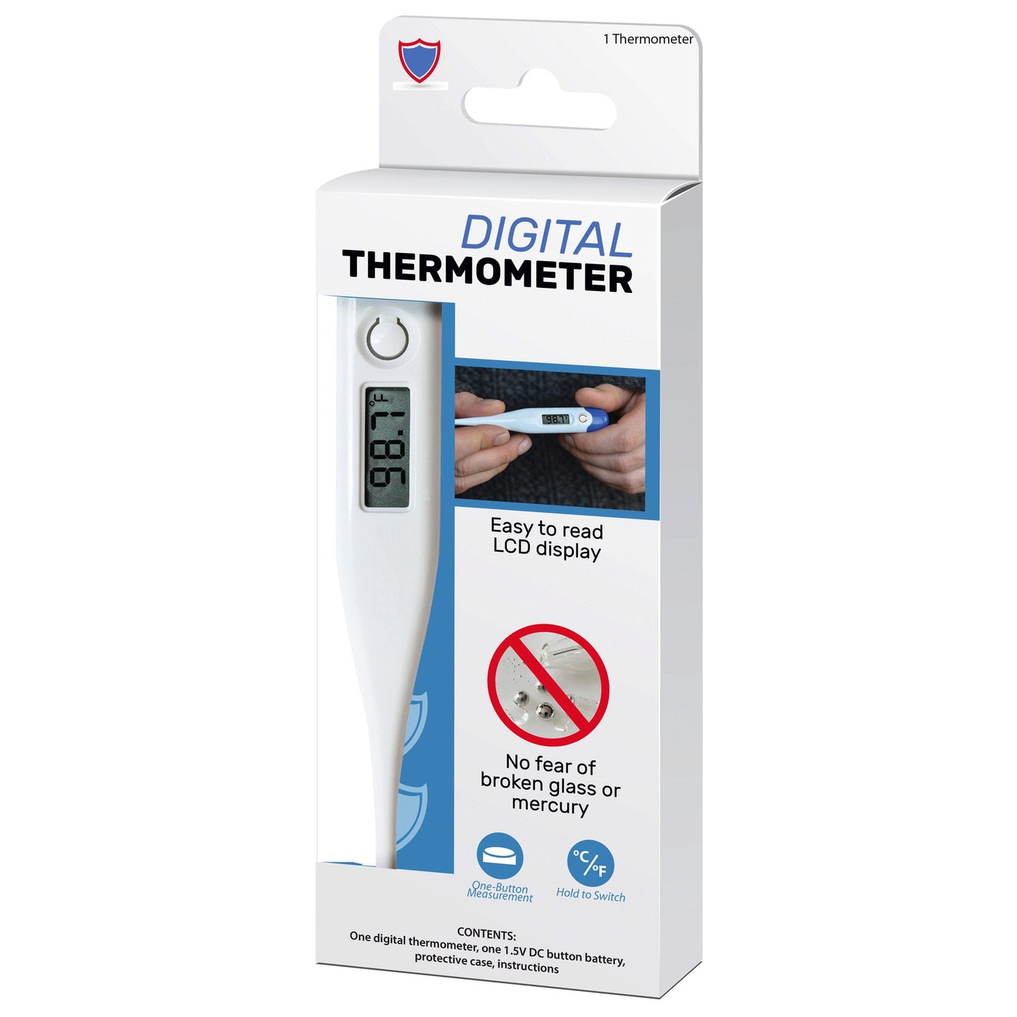 medical thermometers - -- 8 per box