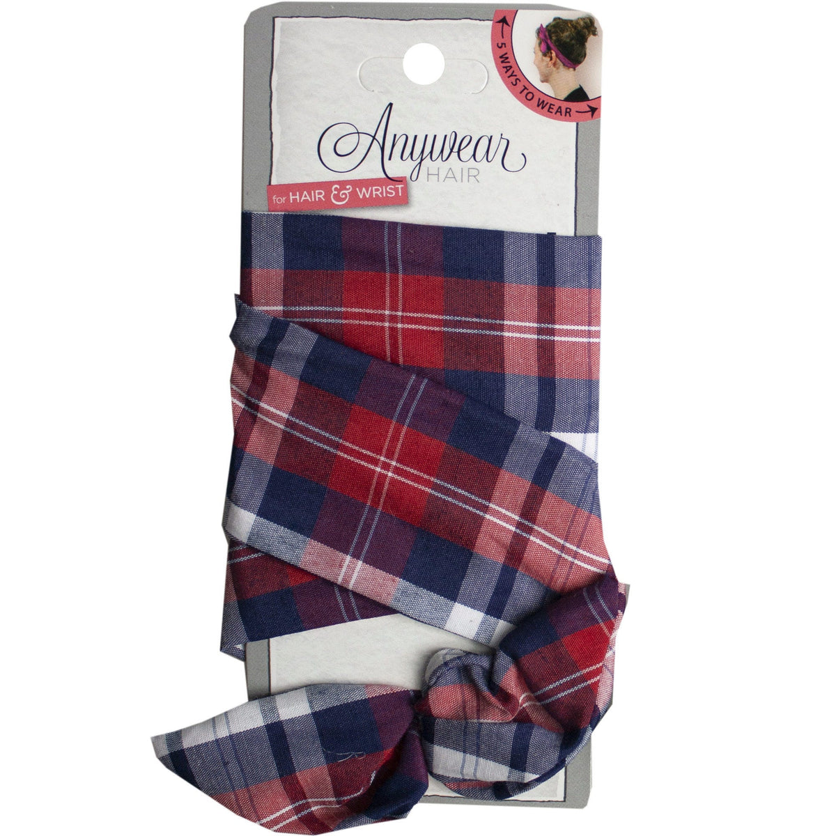 remington wire head scarves - assorted plaids -- 40 per case