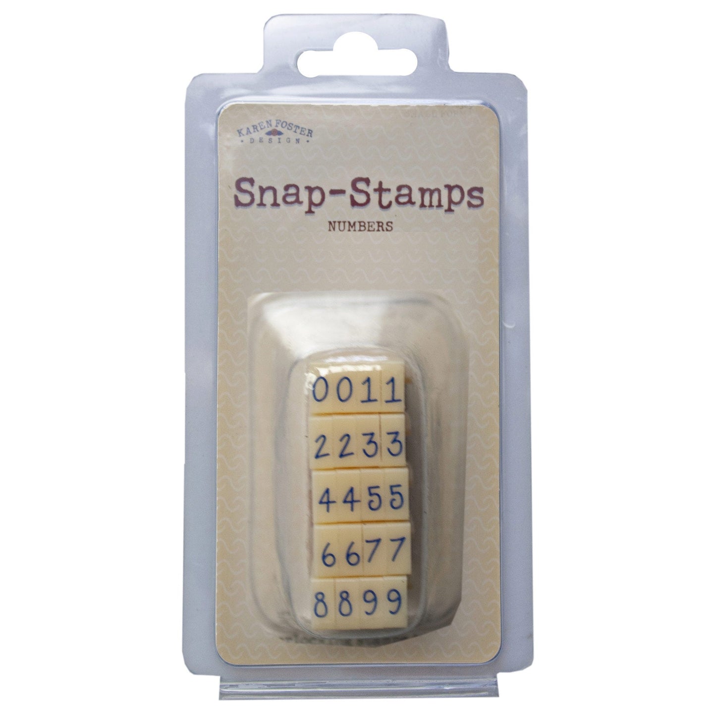 snap stamps set numbers casual 1/8 - -- 56 per box