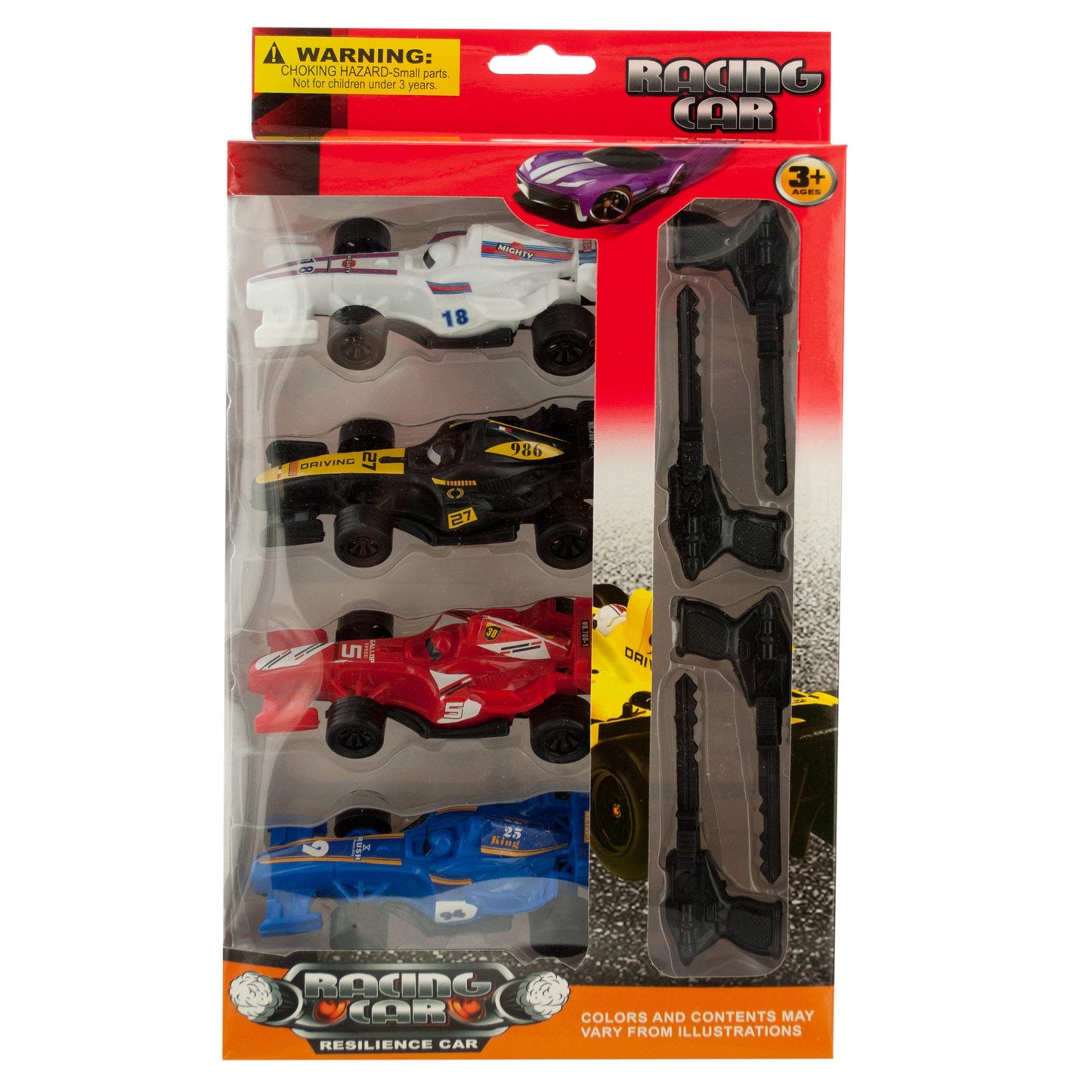 racing car launch set - 48 pieces -- 7 per box