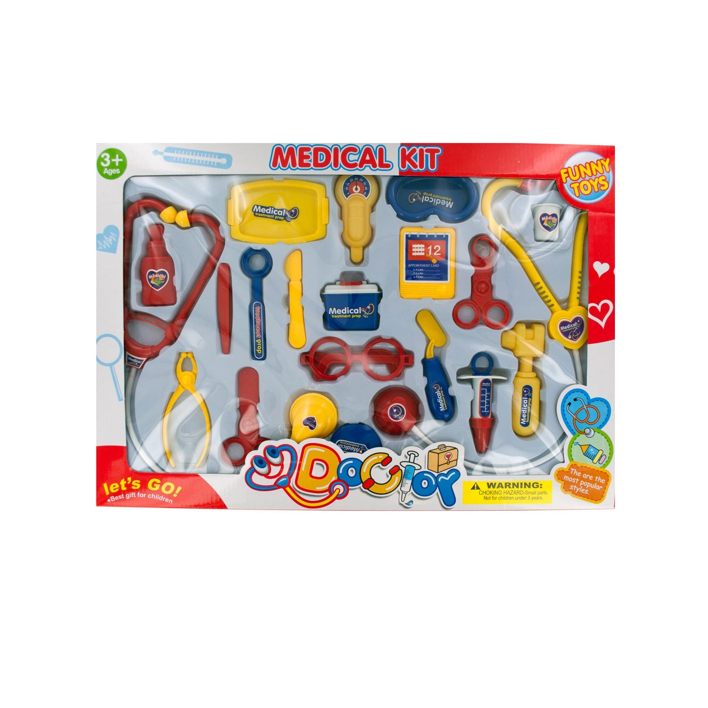 doctor play set - - -- 3 per box
