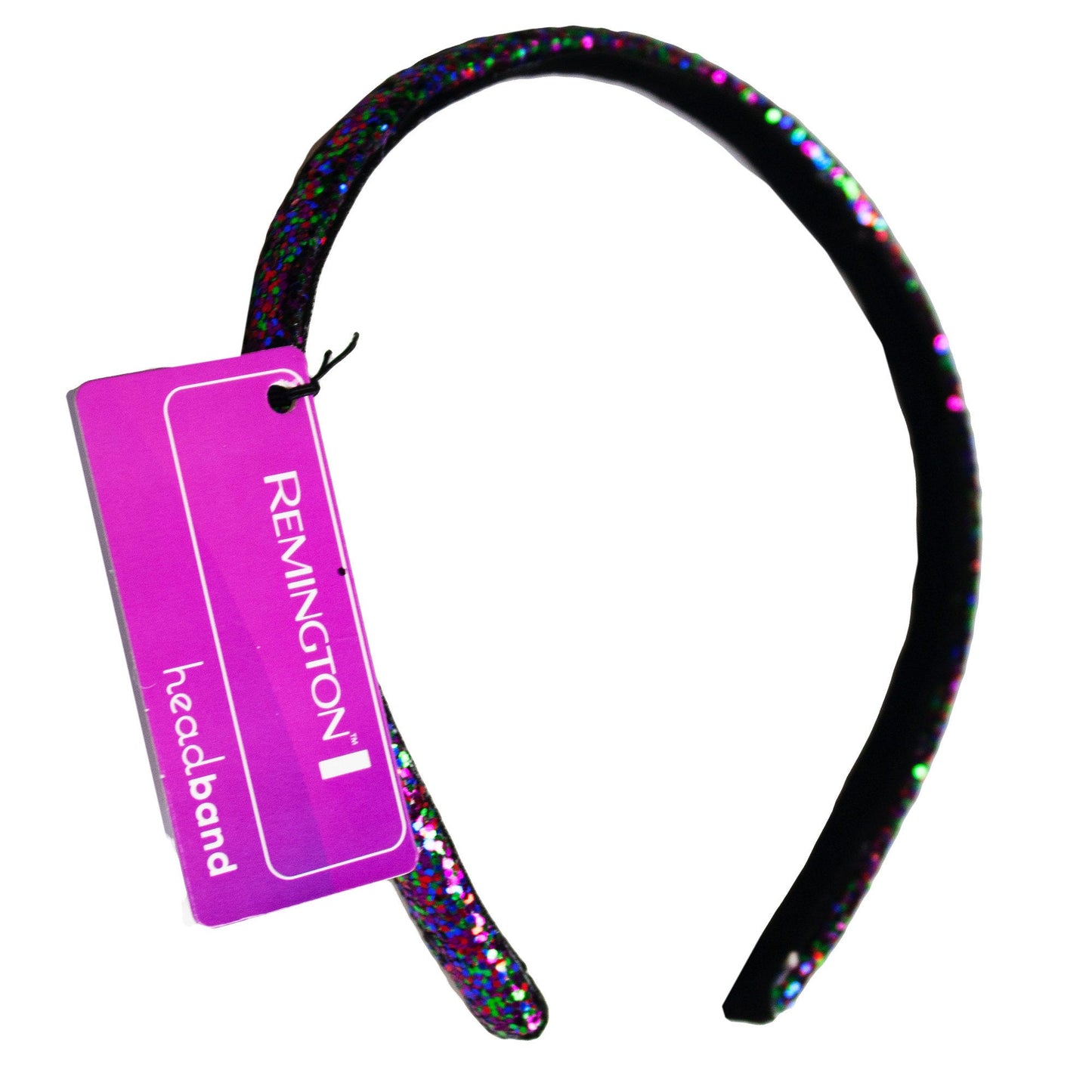 assorted glitter headbands - gold and pink -- 30 per case
