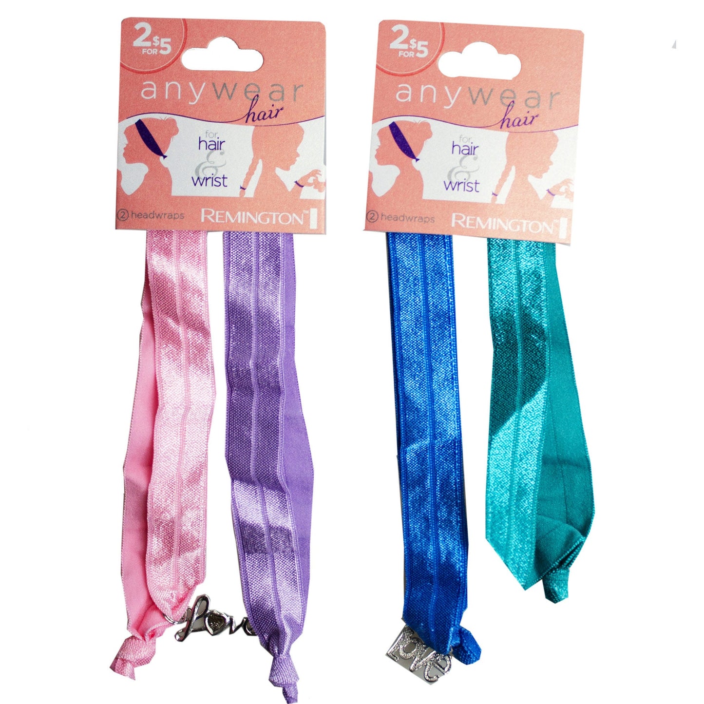 anywhere hair head wrap - assorted colors -- 60 per case