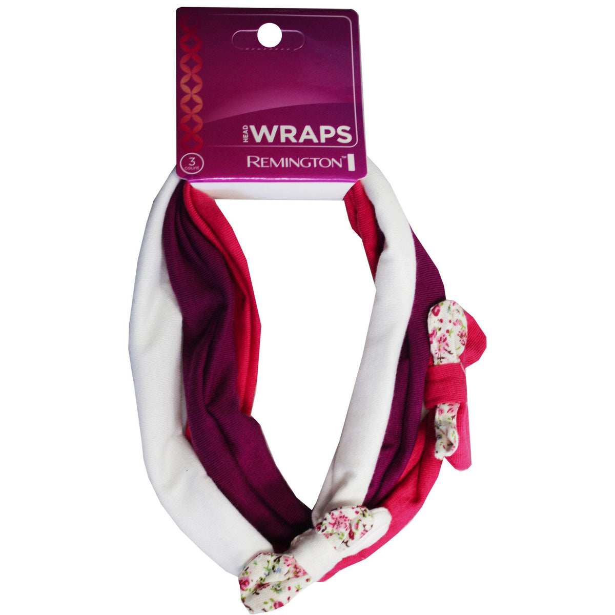 cotton head wraps - 3 pack -- 18 per case