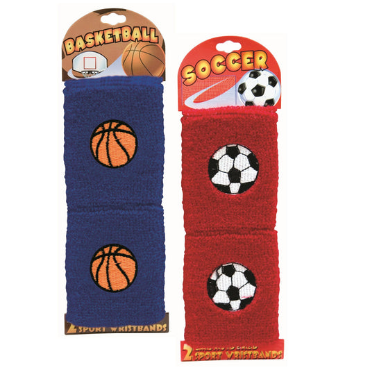 soccer wristband set - bulk  -- 69 per box