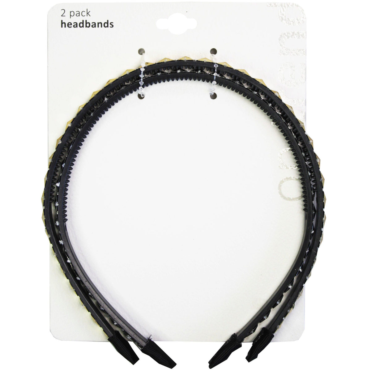 studded headbands - 2 pack -- 24 per case