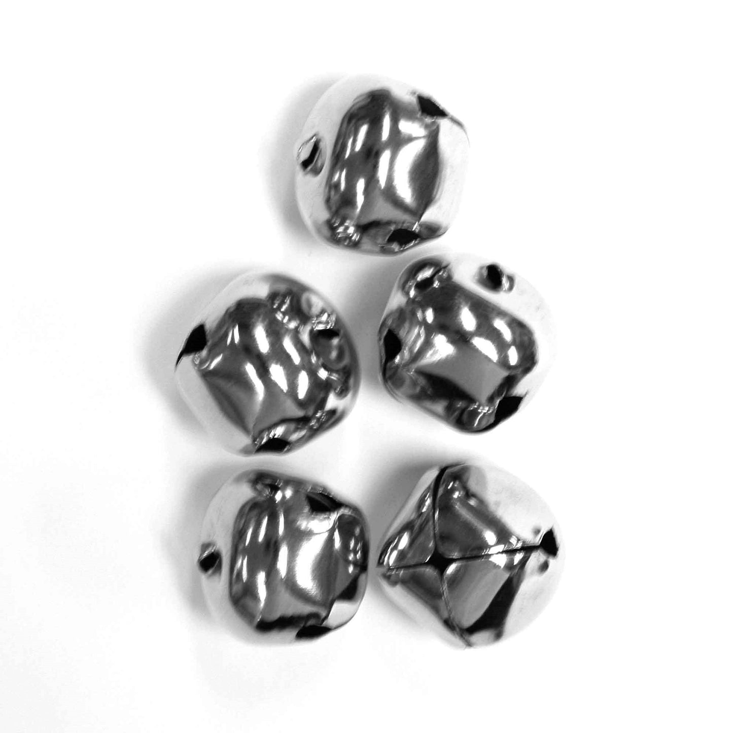 silver bells - 3.5cm - 5 piece set - -- 56 per box