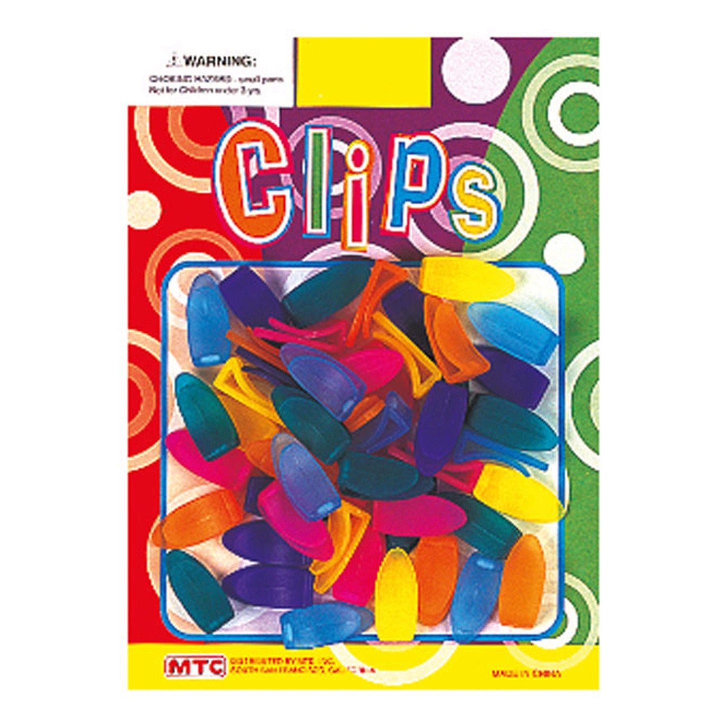 party slide clips - 50 pieces -- 63 per box