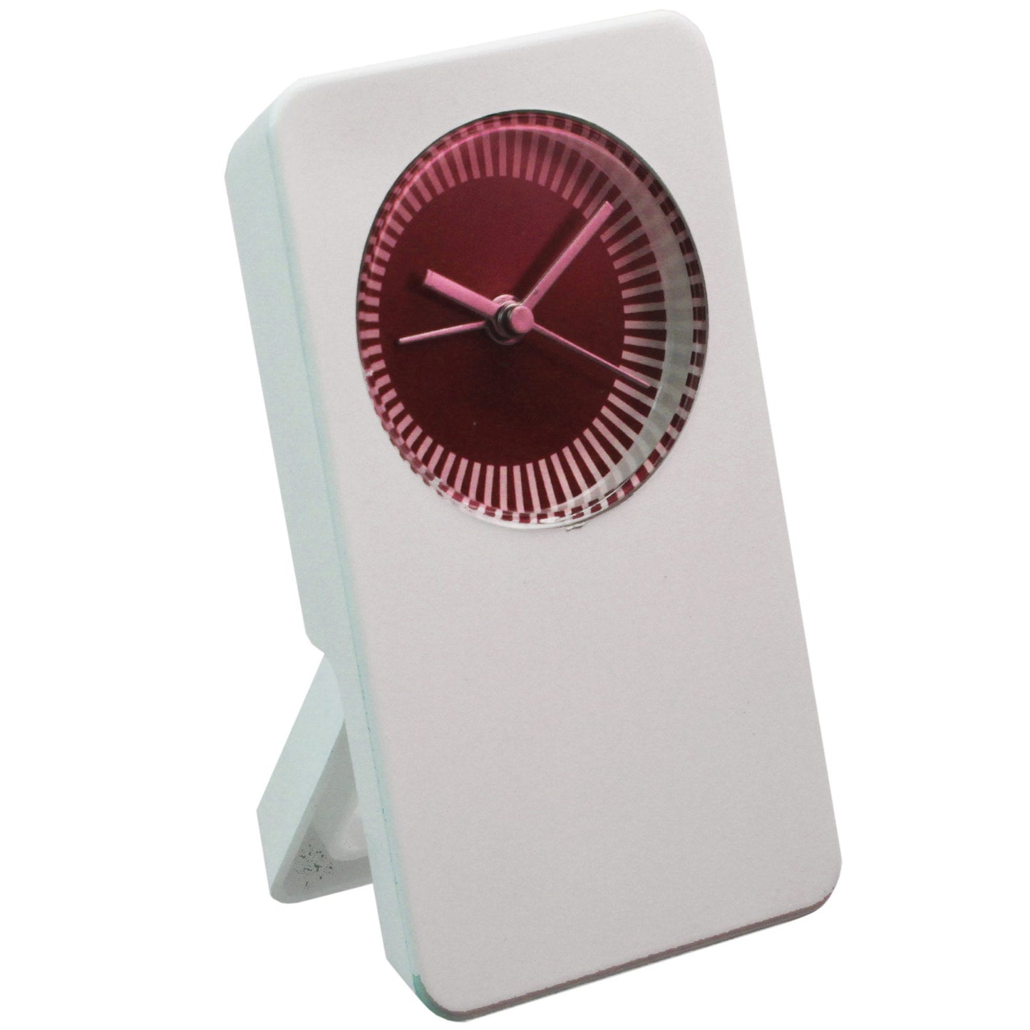 red analog desktop clock - -- 50 per box