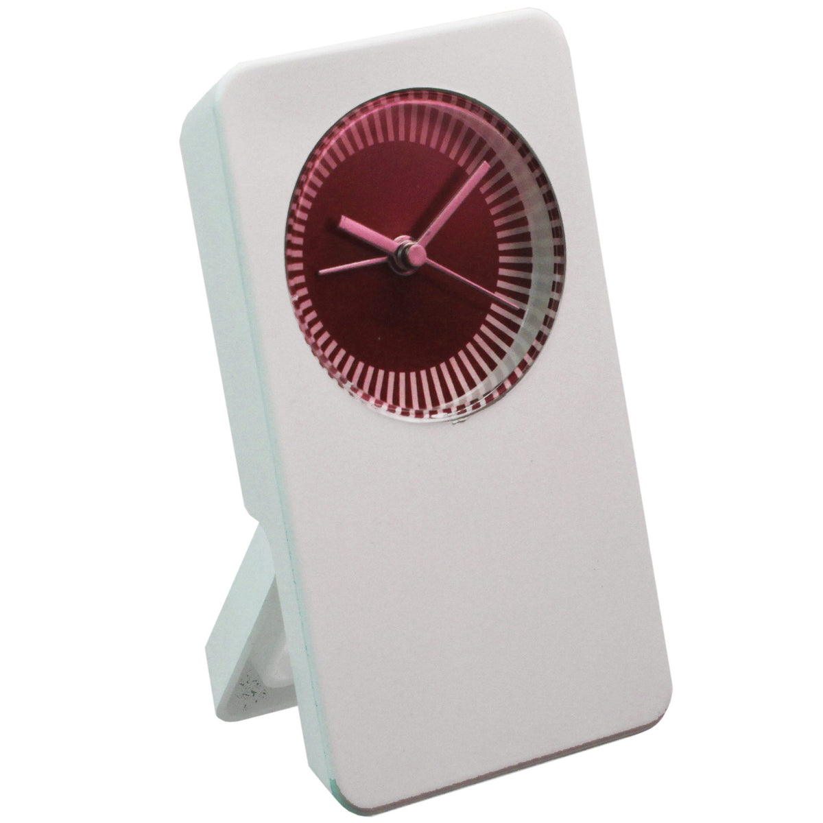 red analog desktop clock - -- 50 per box