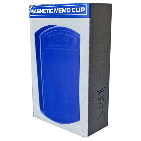 blue marble magnetic memo clip -  -- 71 per box