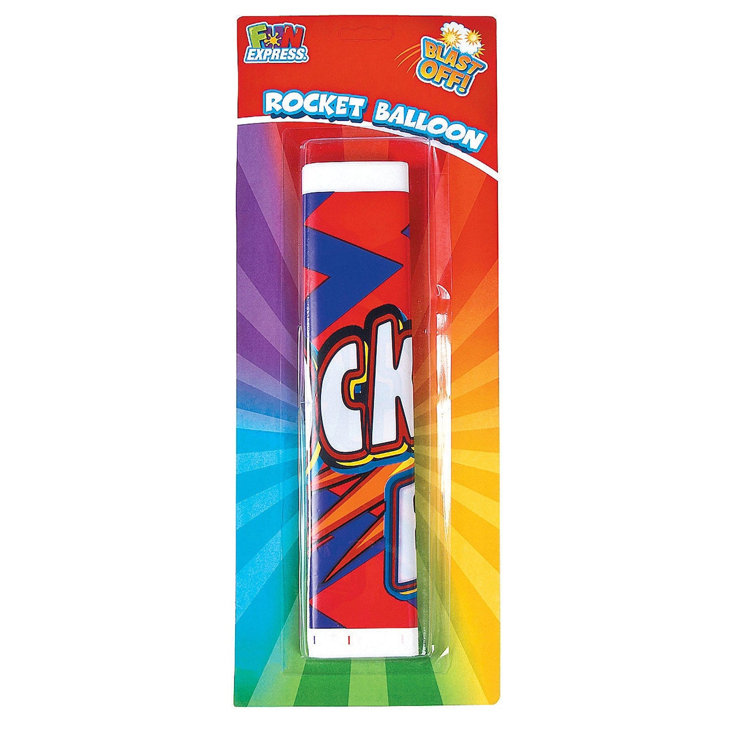 jumbo rocket balloons -- 26 per box