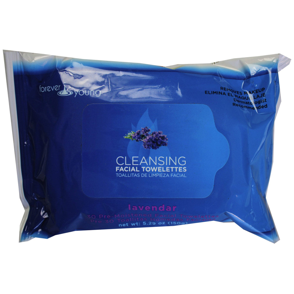 lavender cleansing wipes - natural -- 23 per box