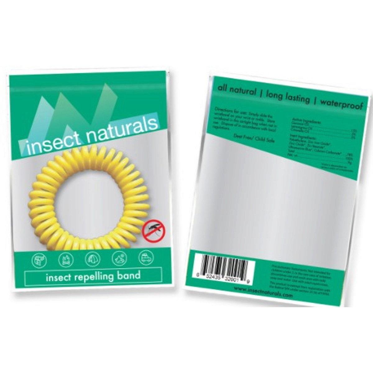 insect naturals bug eliminator wrist band - -- 48 per box
