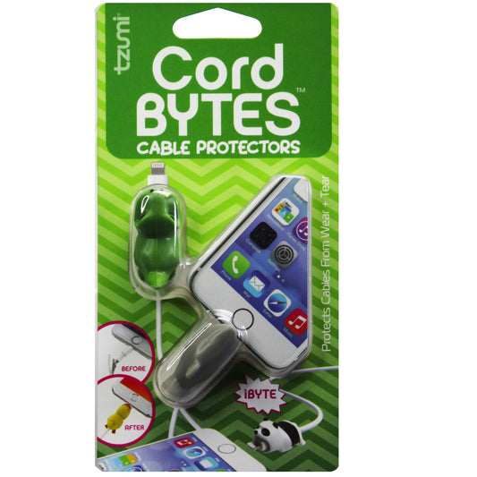 cord bytes - 2 pack shark & dinosaur cord protectors -- 24 per case