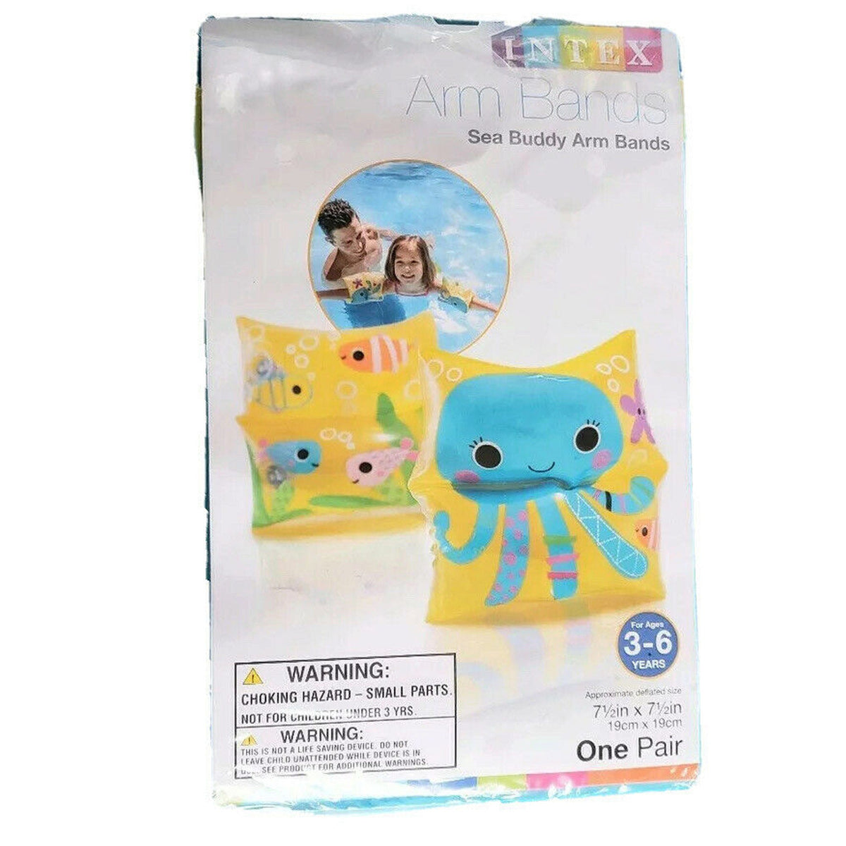 intex sea buddy arm band floaties -- 26 per box