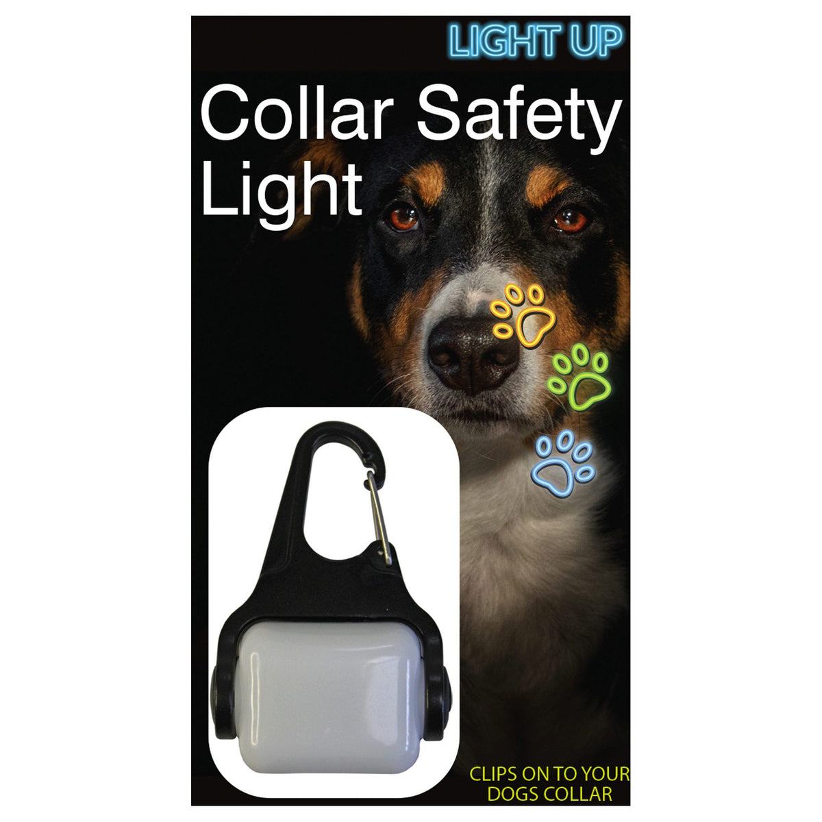 clip-on dog collar lights -- 8 per box