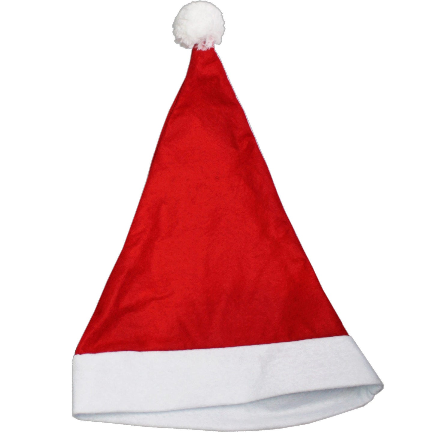 christmas hats with pom pom -- 51 per box