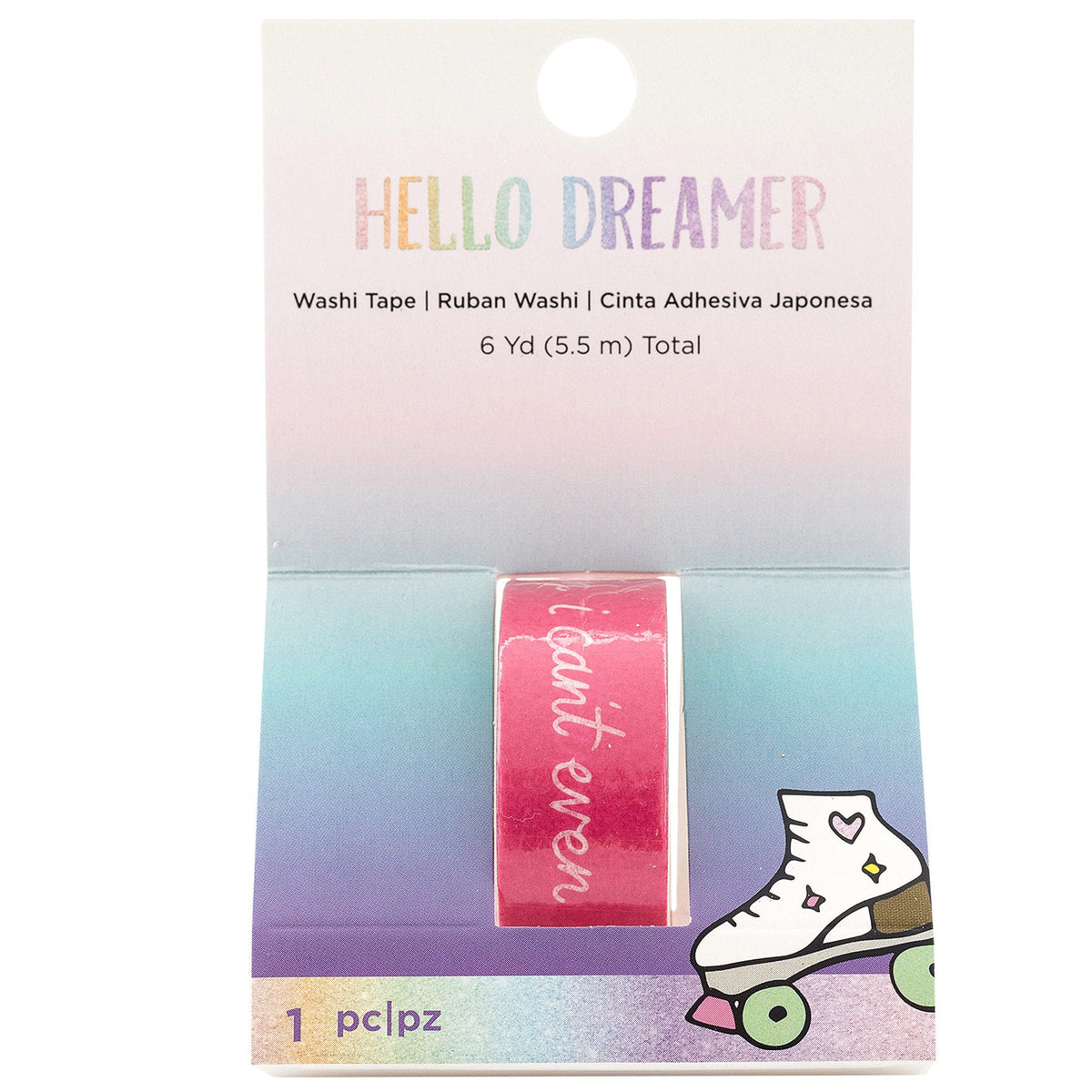 hello dreamer i can't even washi tape - bulk -- 48 per case